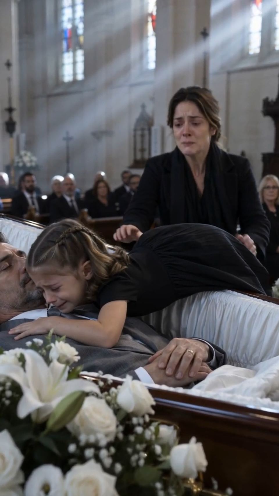 At His Funeral, Their Daughter Felt Her Father’s Hand Move