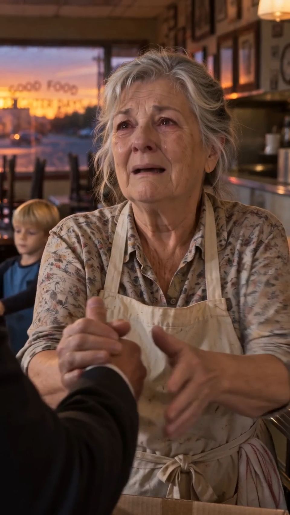 The Woman Who Fed A Hungry Father Meets His Son