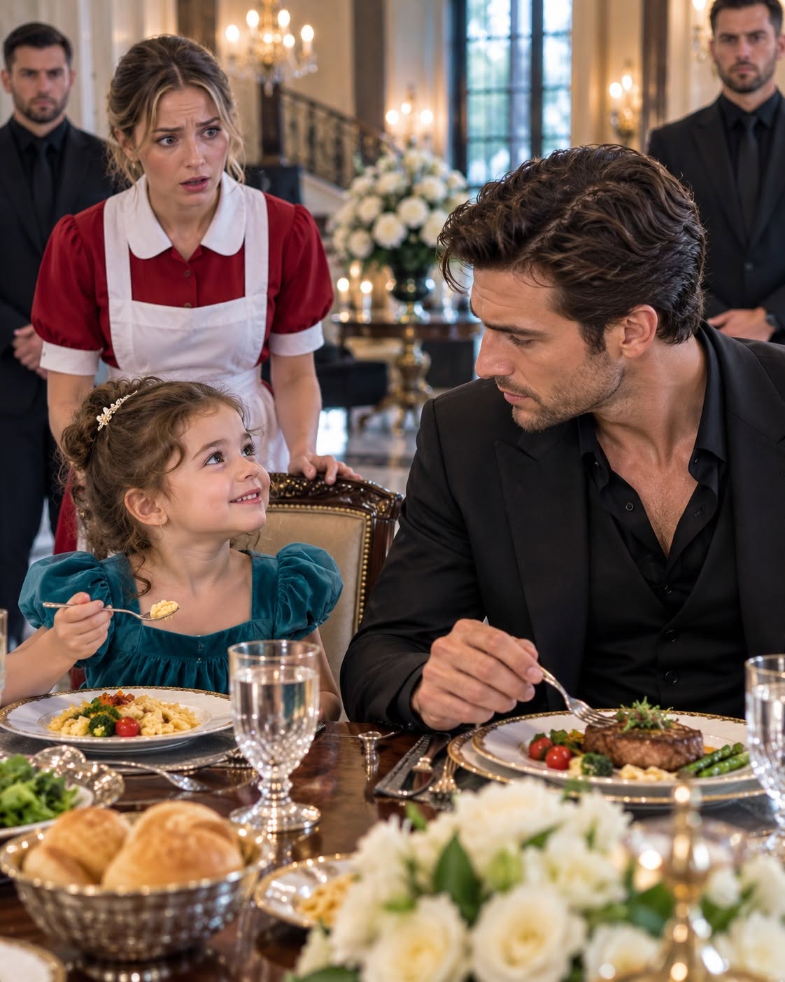 The Empty Chair And The Little Girl