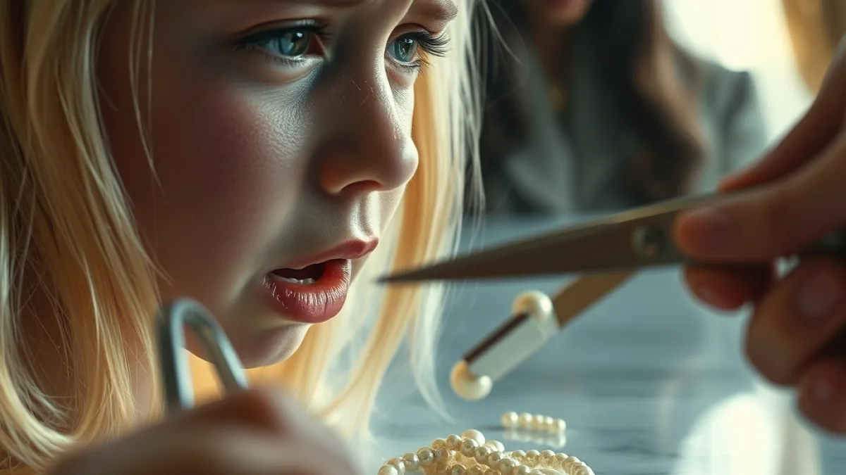 The Broken Pearl Necklace