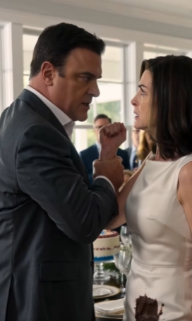 He Smeared Cake On His Stepmother’s White Dress, But The Water Revealed Her Secret Eight-Year-Old Leo Grabbed A Massive Fistful Of Chocolate Frosting And Slammed It Directly Into The Center Of His Stepmother’s Pristine White Silk Dress