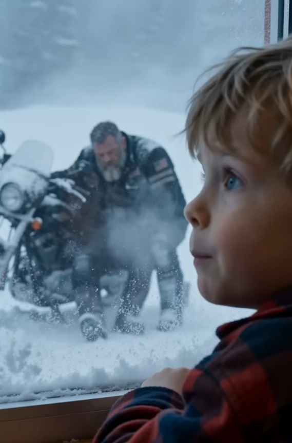 A Town Locked Out 59 Bikers In A Blizzard – Then A 6-Year-Old Boy Saw One Collapse