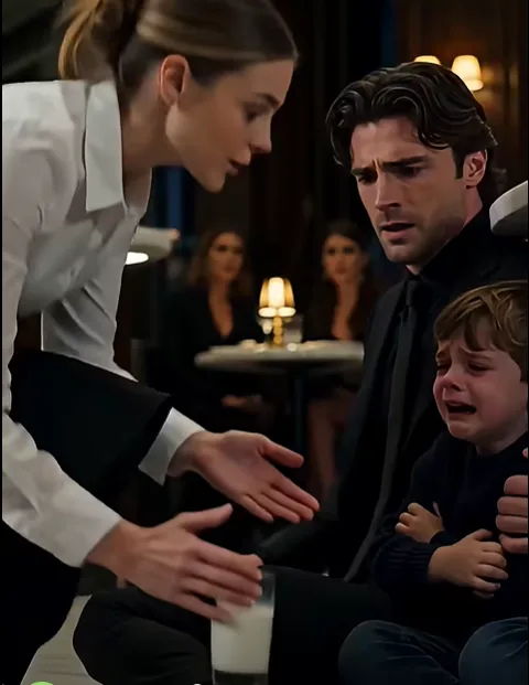 The Entire Restaurant Froze When The Mafia Boss’s Three-Year-Old Son Began Screaming, Hurling Food, And Fighting Anyone Who Came Near Him.