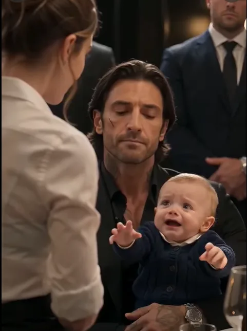 The First Time The Mafia Boss’s Baby Reached For Me, I Thought He Wanted The Silver Necklace Around My Throat.