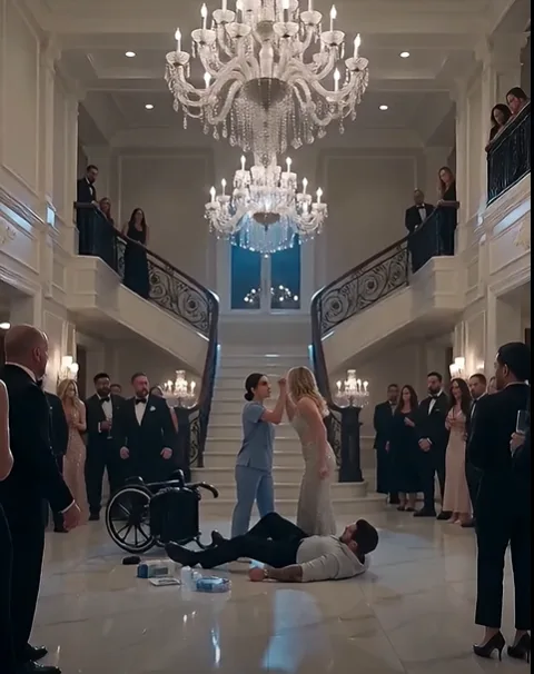 Everyone Watched His Fiancée Slap The Disabled Mafia Boss, But The Nurse Who Stopped Her Had Already Found The Secret Meant To Destroy Him