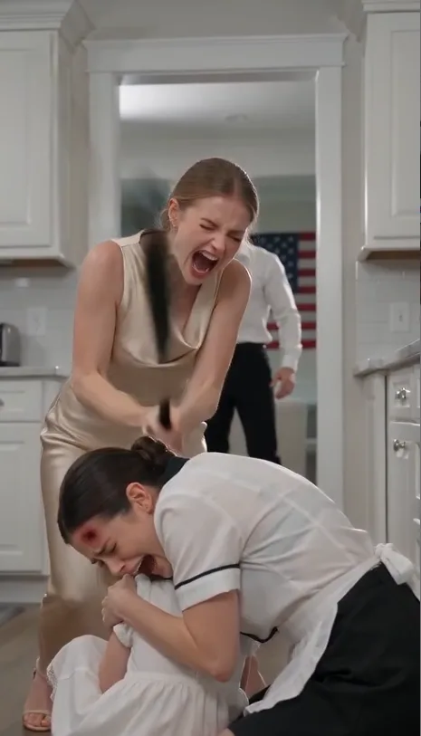 Full Story : He Came Home To His Fiancée Holding A Hockey Stick Over His Bruised Housekeeper , His Fiancée’s Dark Secret Was Exposed.