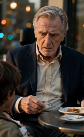 The Old Man Was Halfway Through His Meal When The Boy Dropped To His Knees In Front Of Him.