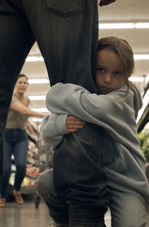 Bear Had Seen Plenty Of Weird Things At The Grocery Store, But A Kid Latching Onto His Leg Wasn’t One Of Them.