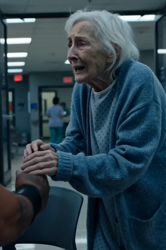 Please Pretend You’re My Grandson,” The Old Lady Whispered – What The Hell’s Angel Did Next Left Everyone Speechless