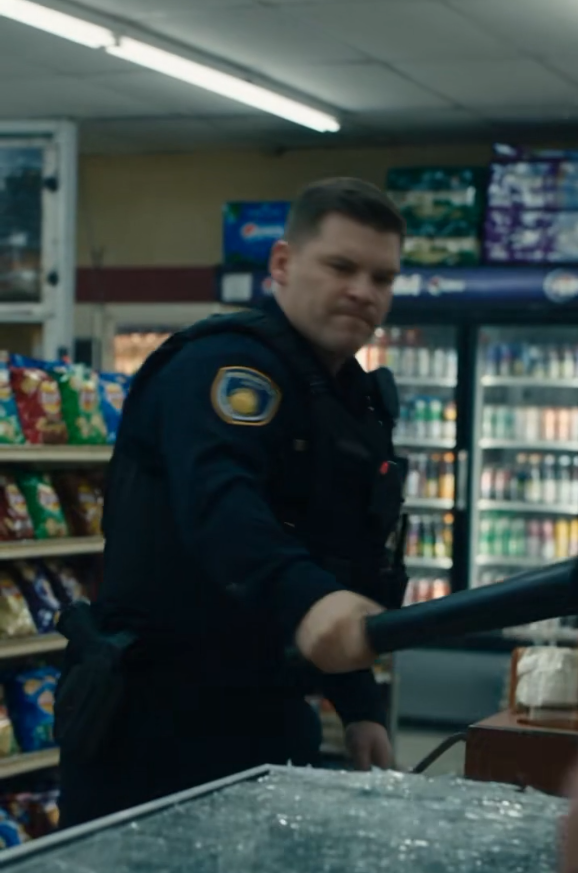 At 1:00 A.m., A Crooked Officer Shattered An Old Shopkeeper’s Counter—Then One Quiet Button Press Turned Six Months Of Extortion Into A Trap He Never Saw Coming