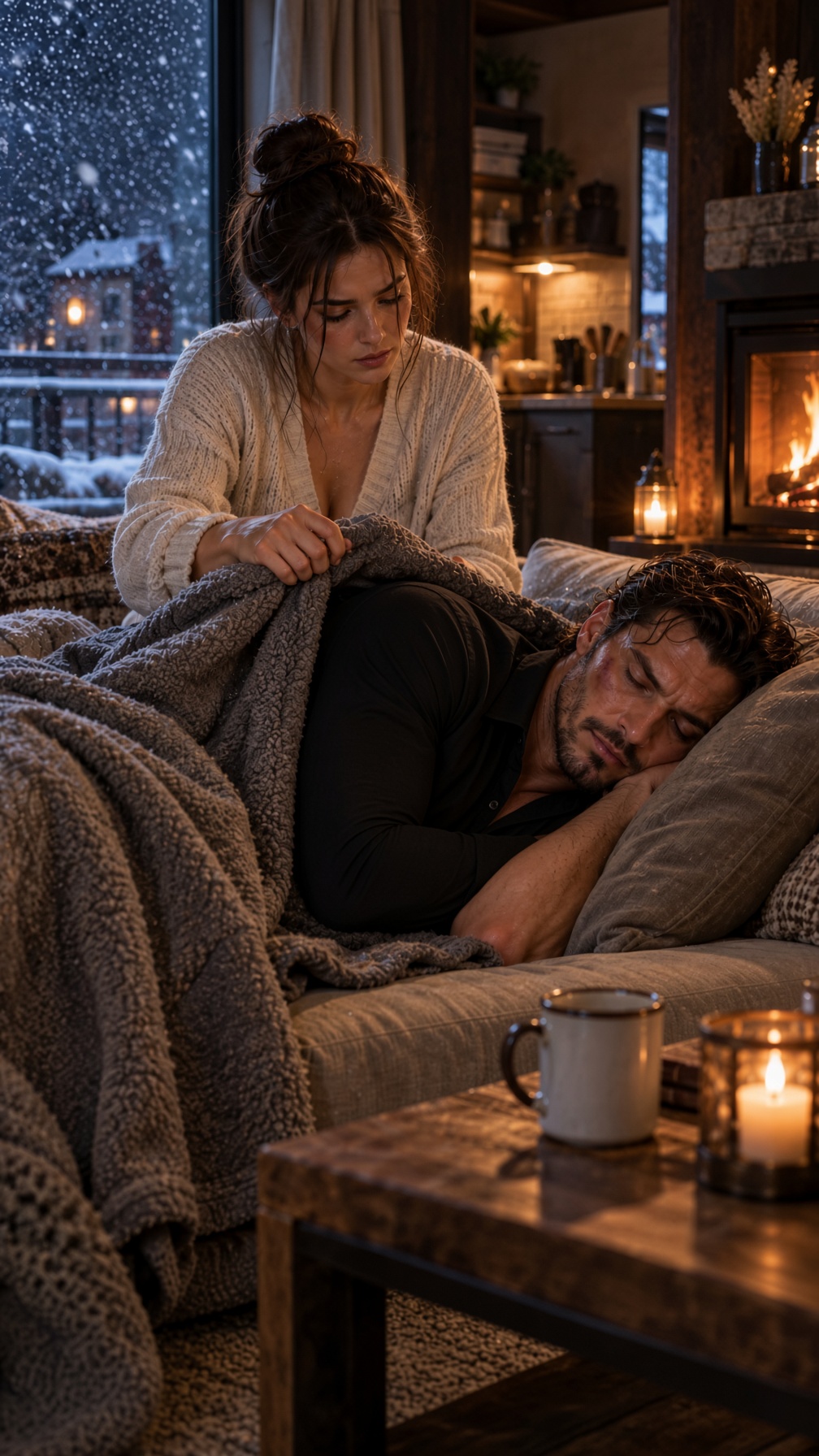 She Let A Shivering Stranger Sleep In Her Tiny Apartment—By Sunrise, She Learned He Was The Mafia Boss 015