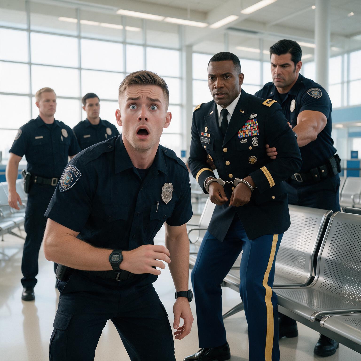 Histoire Complète : Tyler A Menotté Marcus Au Milieu De L’aéroport… Mais Quand Trois Agents Sont Arrivés Pour Le Relever, Son Visage S’est Vidé De Toute Couleur